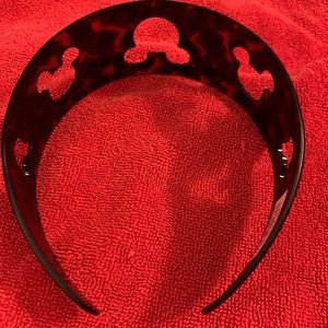 Disney NWT Headband w/Mickey Ears Icon Cutouts